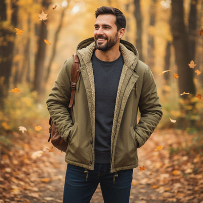 Insulated Men's Waterproof Padded Winter Coat
