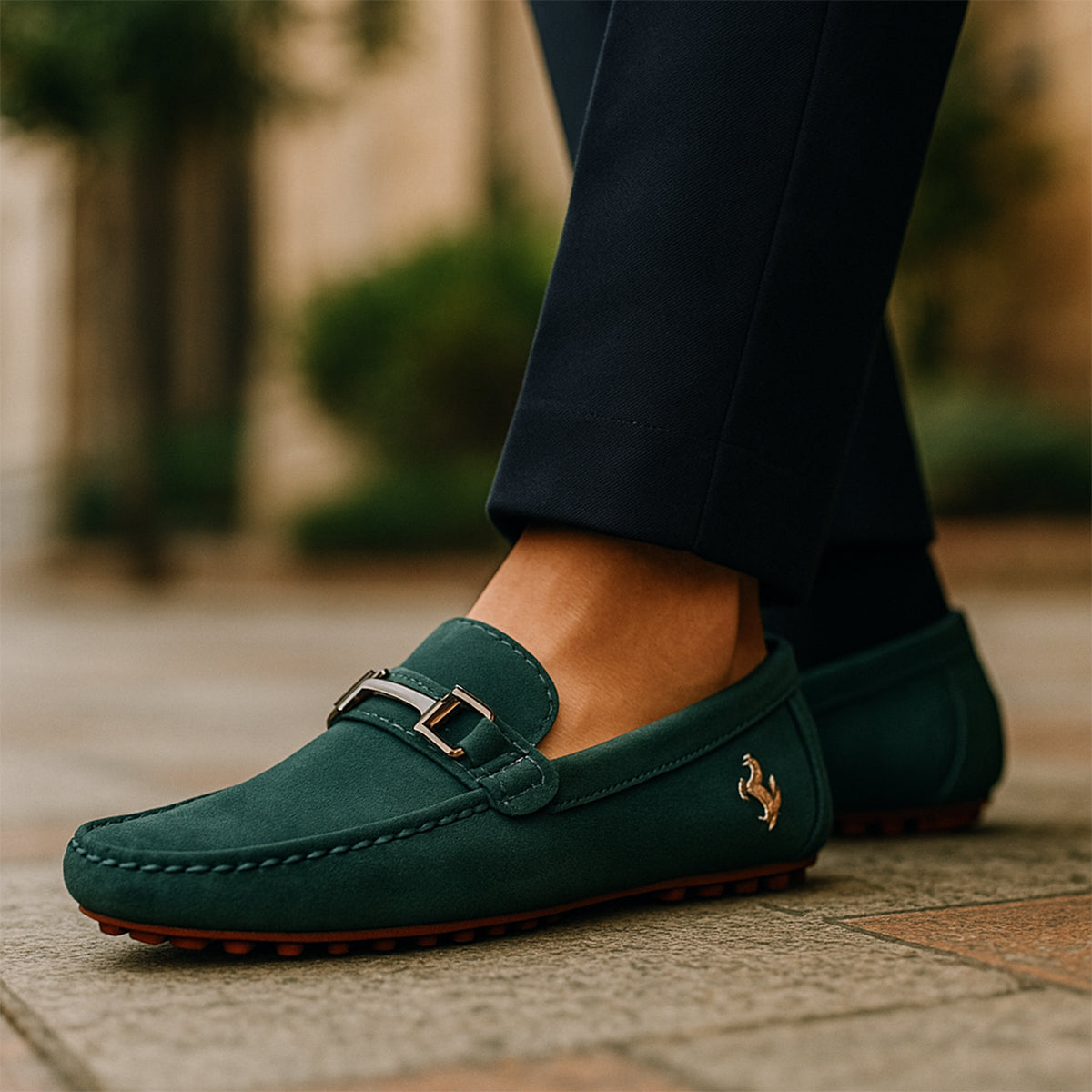 Luxury Suede Slip On Dress Loafers