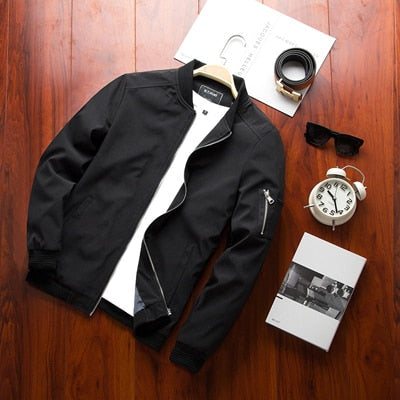 Men's Vintage Style Bomber Jacket