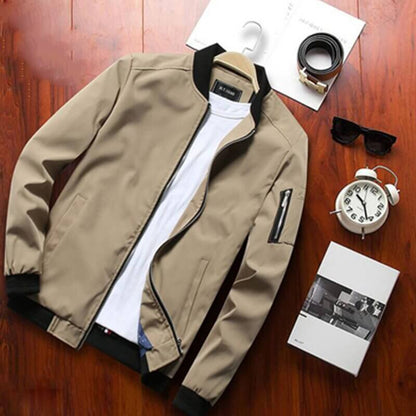 Men's Vintage Style Bomber Jacket