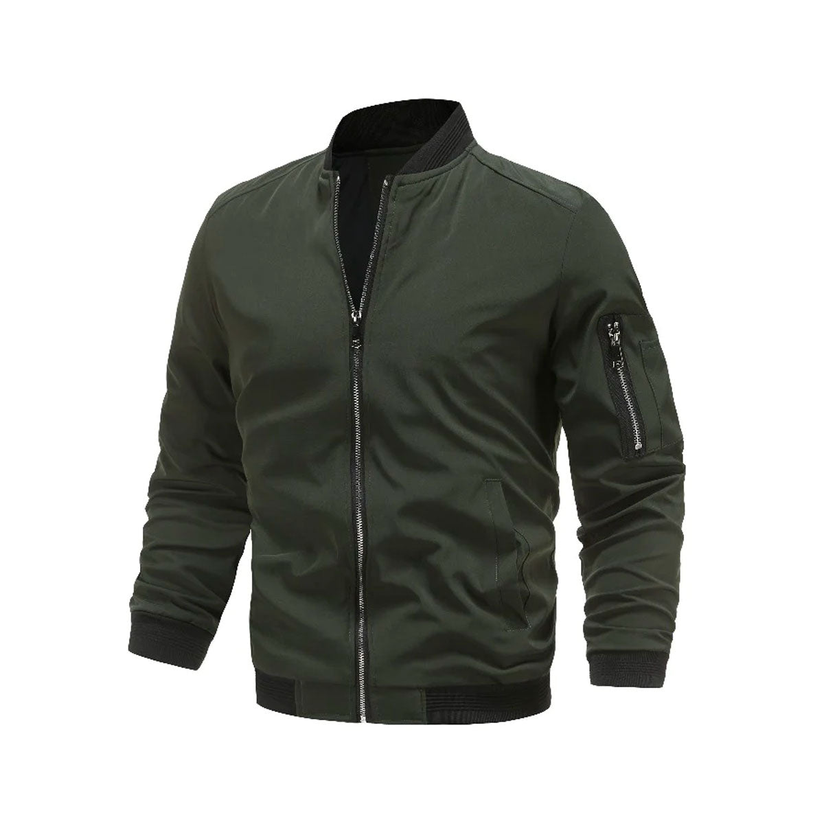 Men's Vintage Style Bomber Jacket
