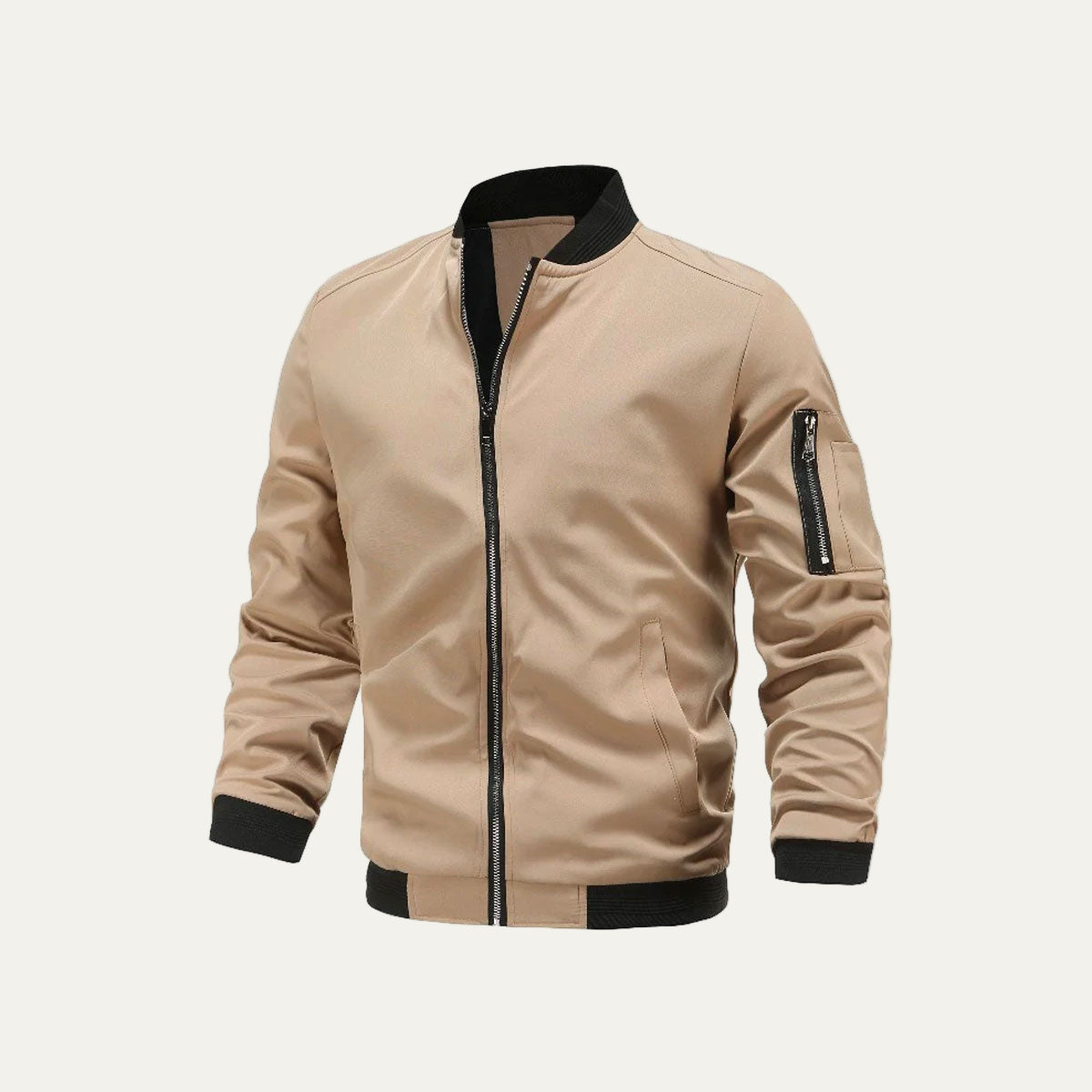 Men's Vintage Style Bomber Jacket - OutfitLondon