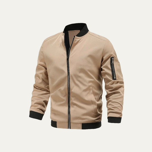 Men's Vintage Style Bomber Jacket - OutfitLondon