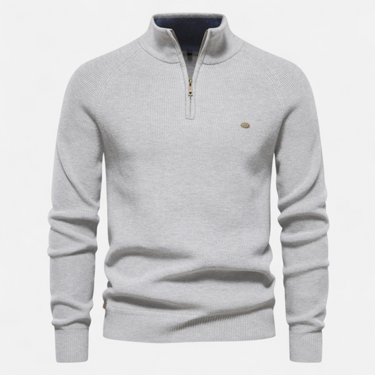Soft Men's Crew Neck Winter Sweater - OutfitLondon