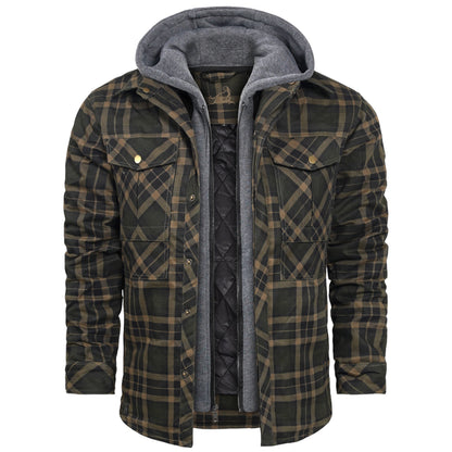 Slim Fit Men's Fall Coat - Vertex