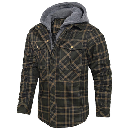 Slim Fit Men's Fall Coat - Vertex