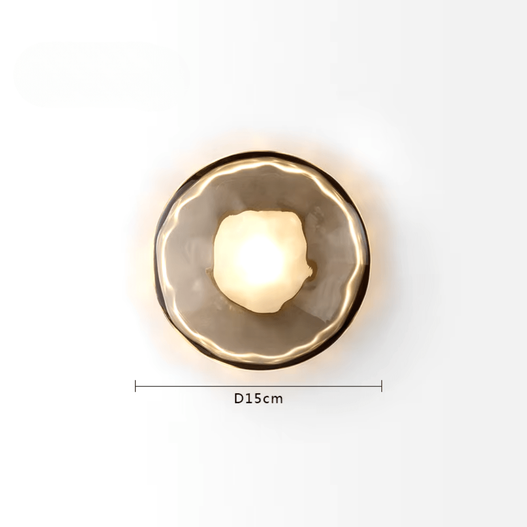 Classic Brushed Nickel Wall Lamp