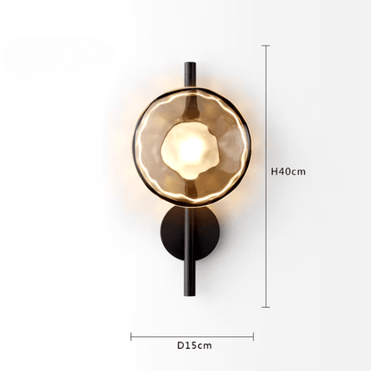 Classic Brushed Nickel Wall Lamp