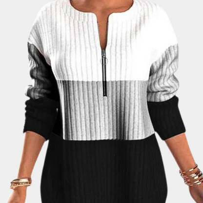 Cozy Women's Zip Up Sweater