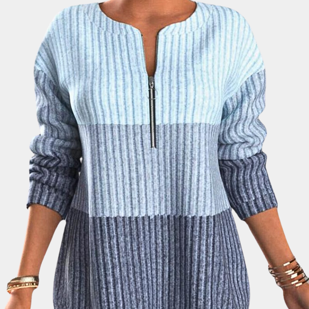 Cozy Women's Zip Up Sweater