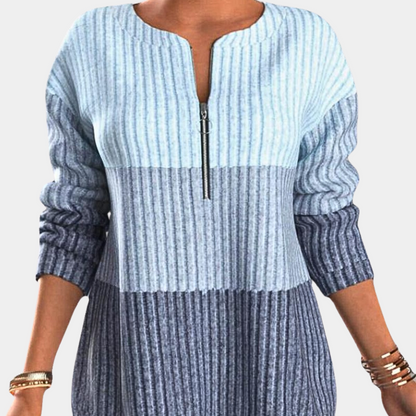 Cozy Women's Zip Up Sweater