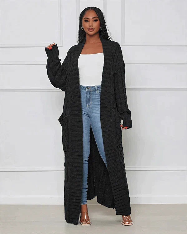 Soft Women's Oversized Knit Cardigan Sweater