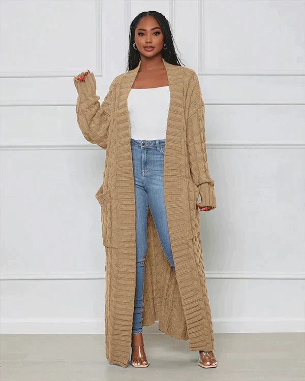 Soft Women's Oversized Knit Cardigan Sweater