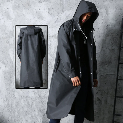 Waterproof Mens Parka Jacket with Hood - Titan