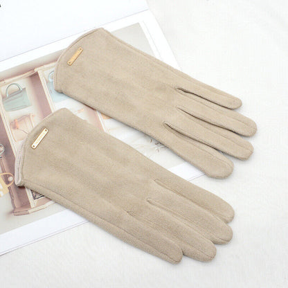 Lotte | Soft Premium Leather Winter Gloves