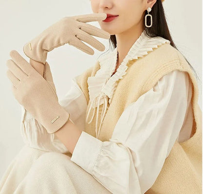 Lotte | Soft Premium Leather Winter Gloves