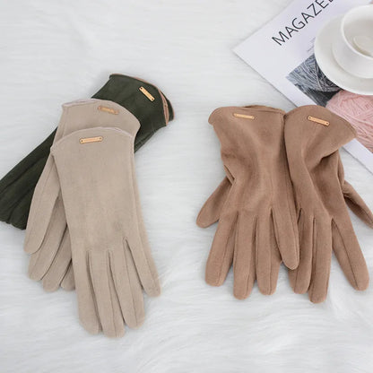 Lotte | Soft Premium Leather Winter Gloves
