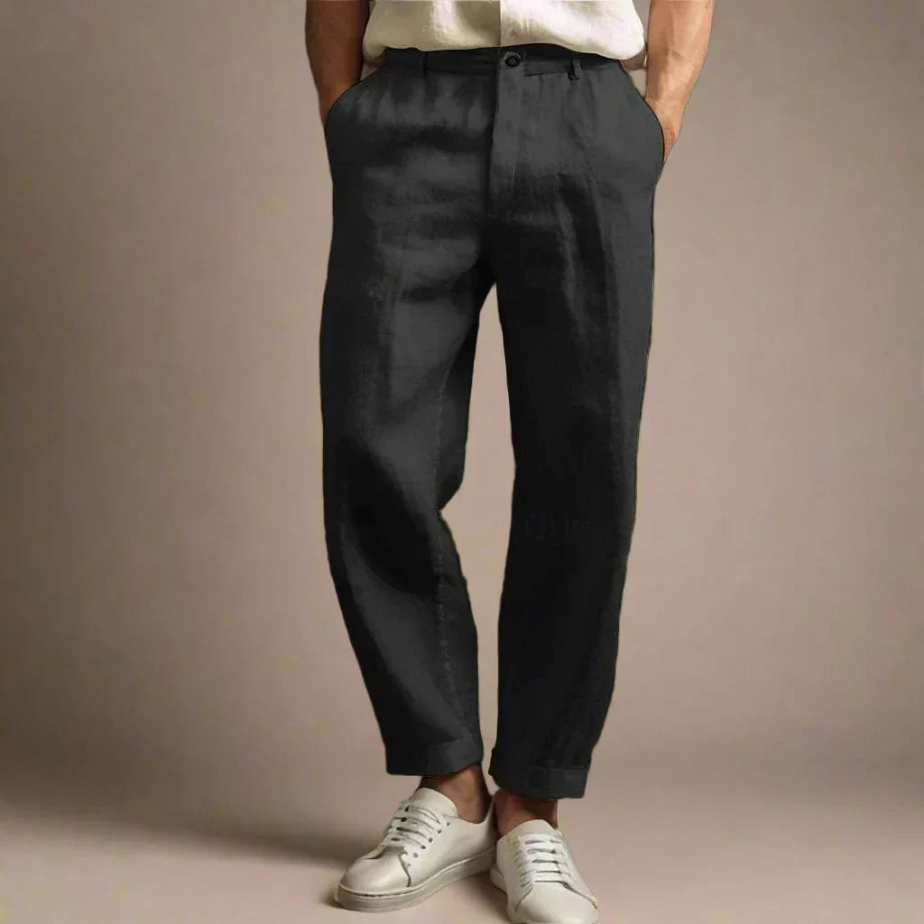 Men's Lightweight Summer Pants with Comfortable Fit