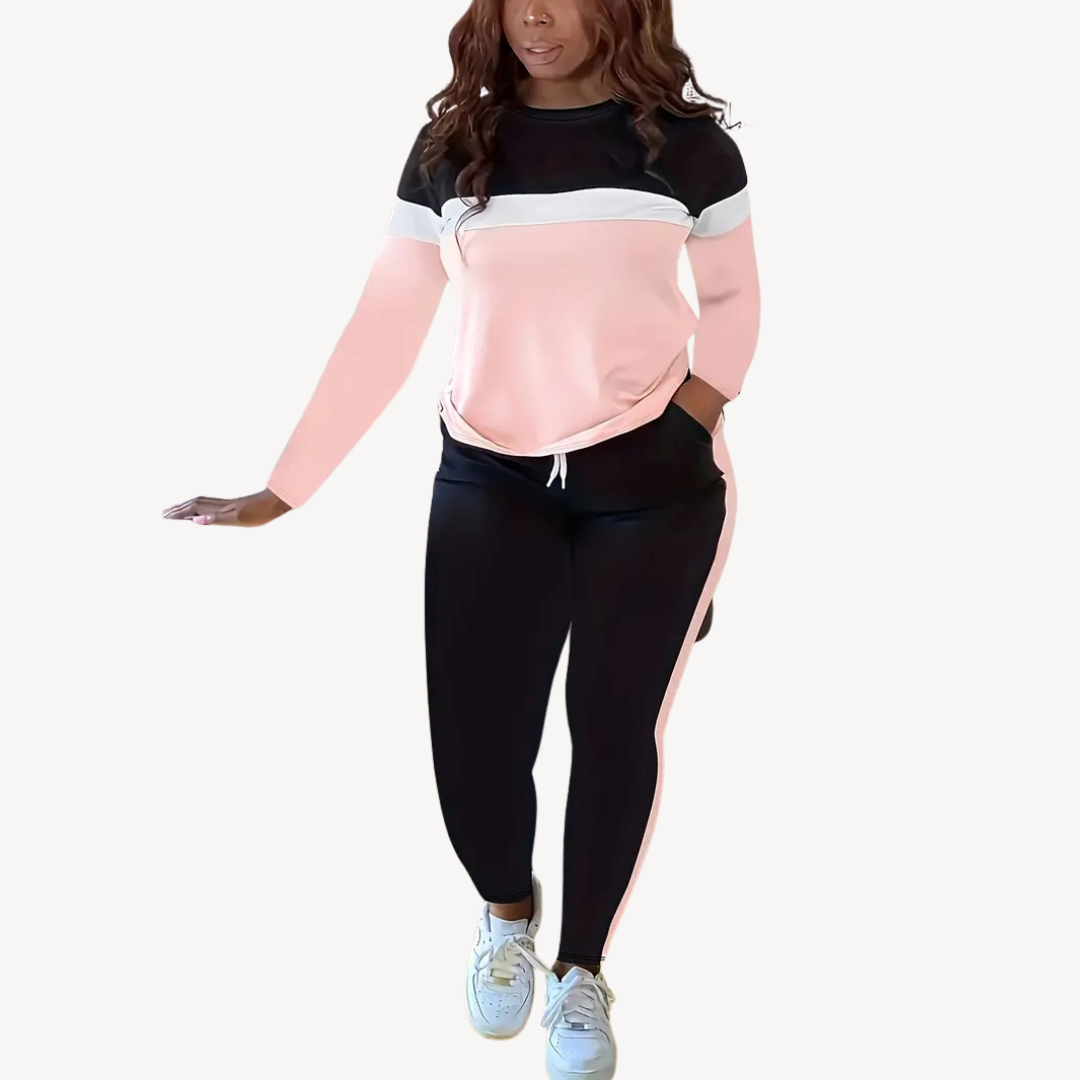 Bold Graphic Sweatpants Set