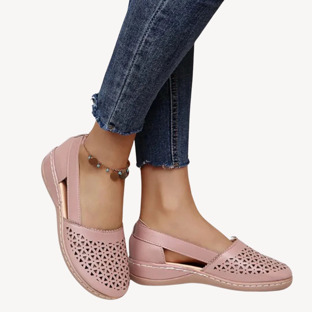 Comfortable Perforated Arch Support Sandals for Women