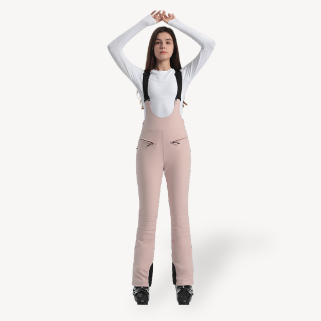 Ladies Snow Pants Bib Overalls