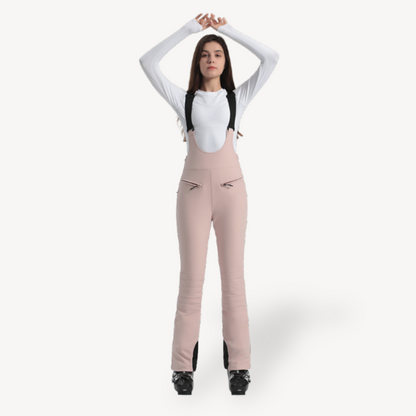 Ladies Snow Pants Bib Overalls