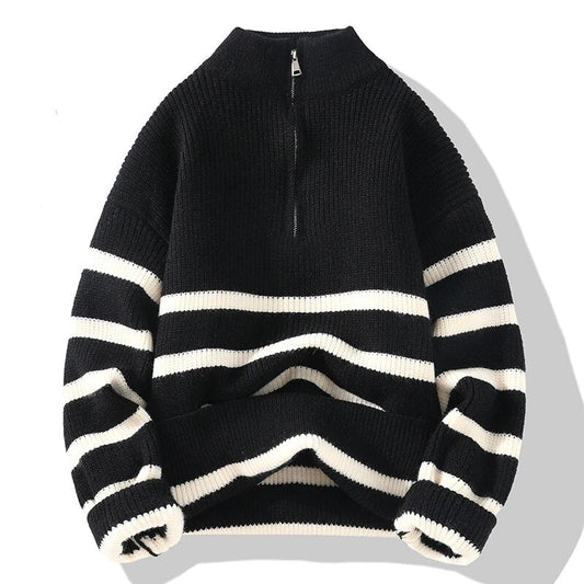 Cozy Women's Crew Neck Winter Sweater - OutfitLondon