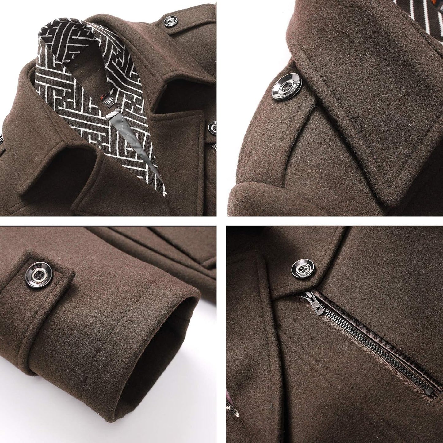 Timeless Mens Formal Winter Coat
