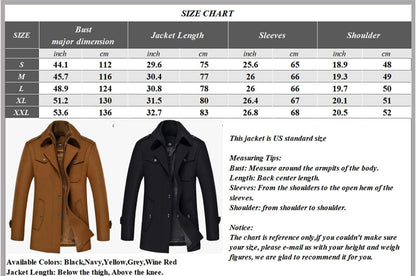Timeless Mens Formal Winter Coat