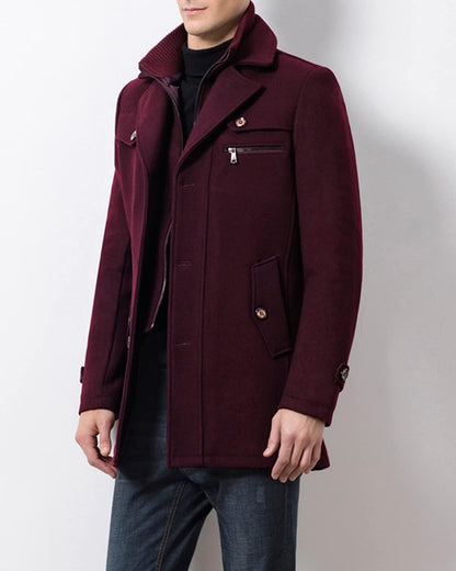 Timeless Mens Formal Winter Coat