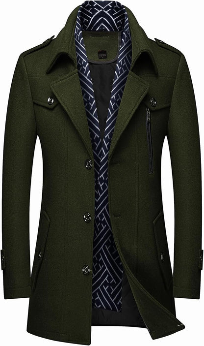 Timeless Mens Formal Winter Coat