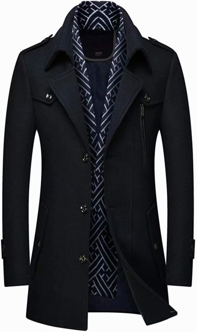 Timeless Mens Formal Winter Coat