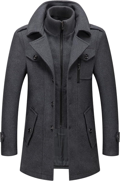 Timeless Mens Formal Winter Coat - OutfitLondon