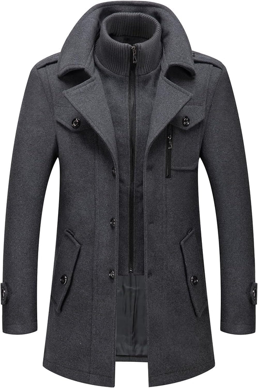 Timeless Mens Formal Winter Coat - OutfitLondon