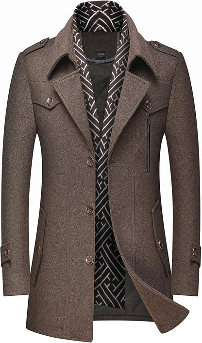 Timeless Mens Formal Winter Coat