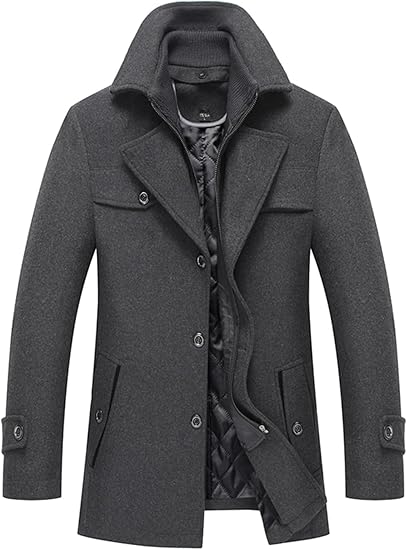 Timeless Mens Formal Winter Coat