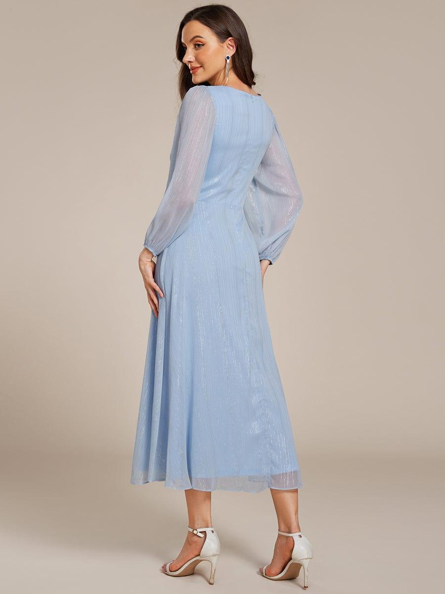 Lucille | Twist Knot A-Line Wedding Guest Dress