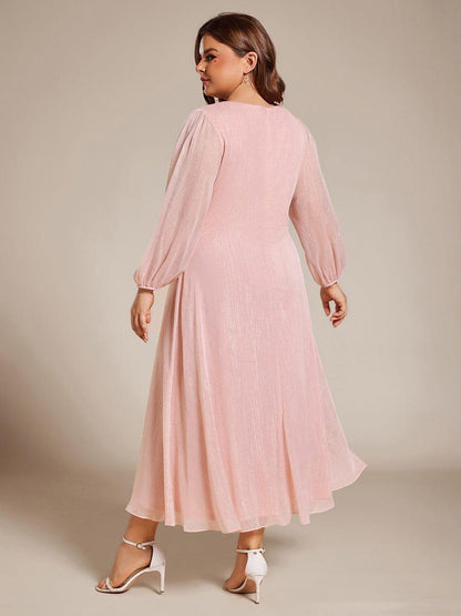 Lucille | Twist Knot A-Line Wedding Guest Dress