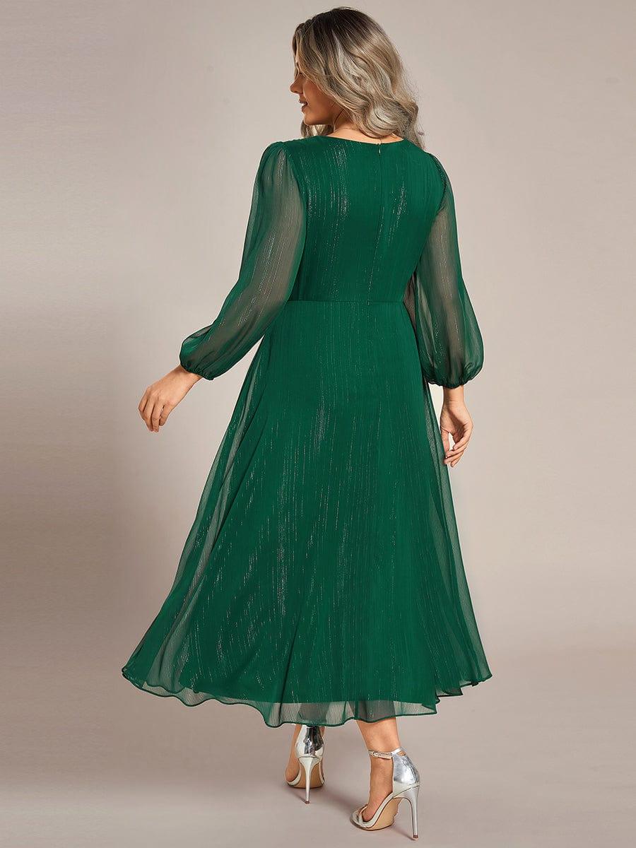 Lucille | Twist Knot A-Line Wedding Guest Dress