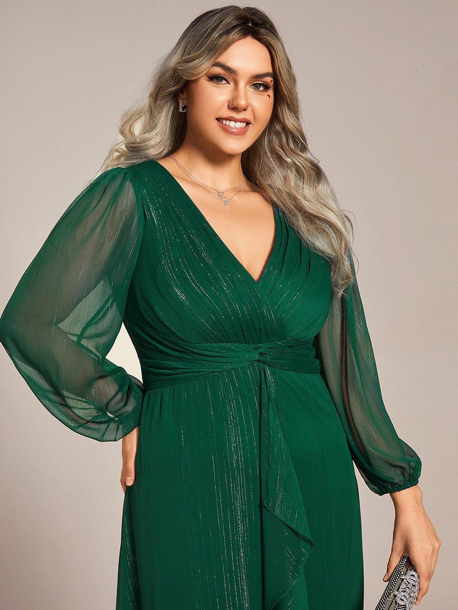 Lucille | Twist Knot A-Line Wedding Guest Dress