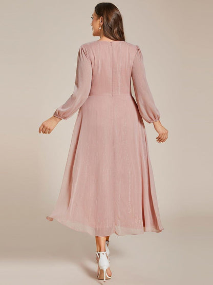 Lucille | Twist Knot A-Line Wedding Guest Dress
