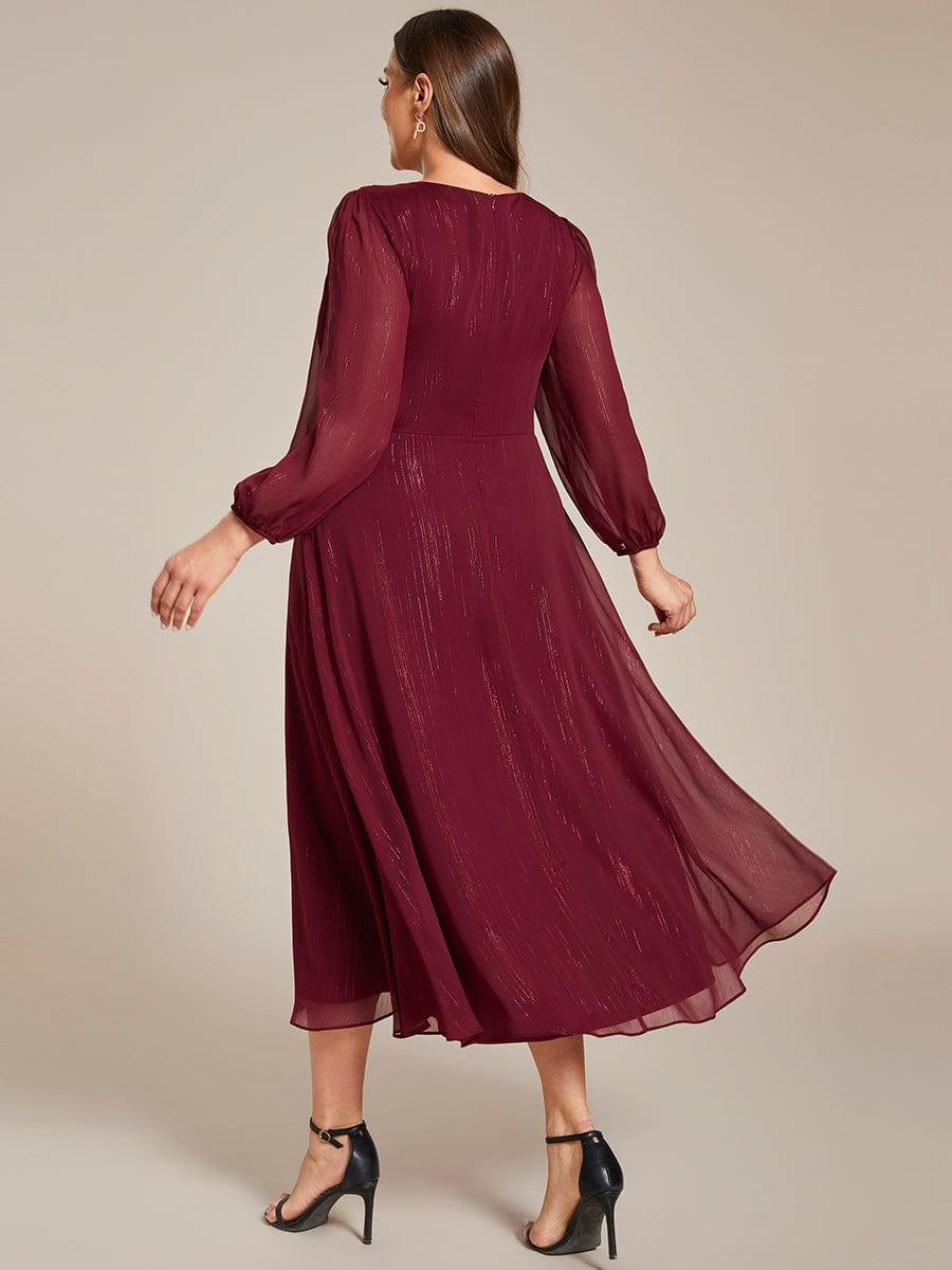 Lucille | Twist Knot A-Line Wedding Guest Dress