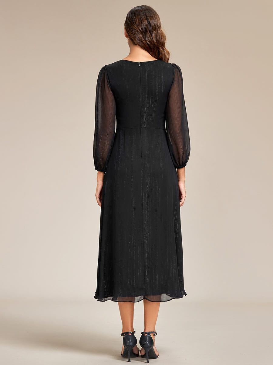 Lucille | Twist Knot A-Line Wedding Guest Dress
