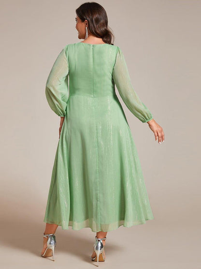 Lucille | Twist Knot A-Line Wedding Guest Dress