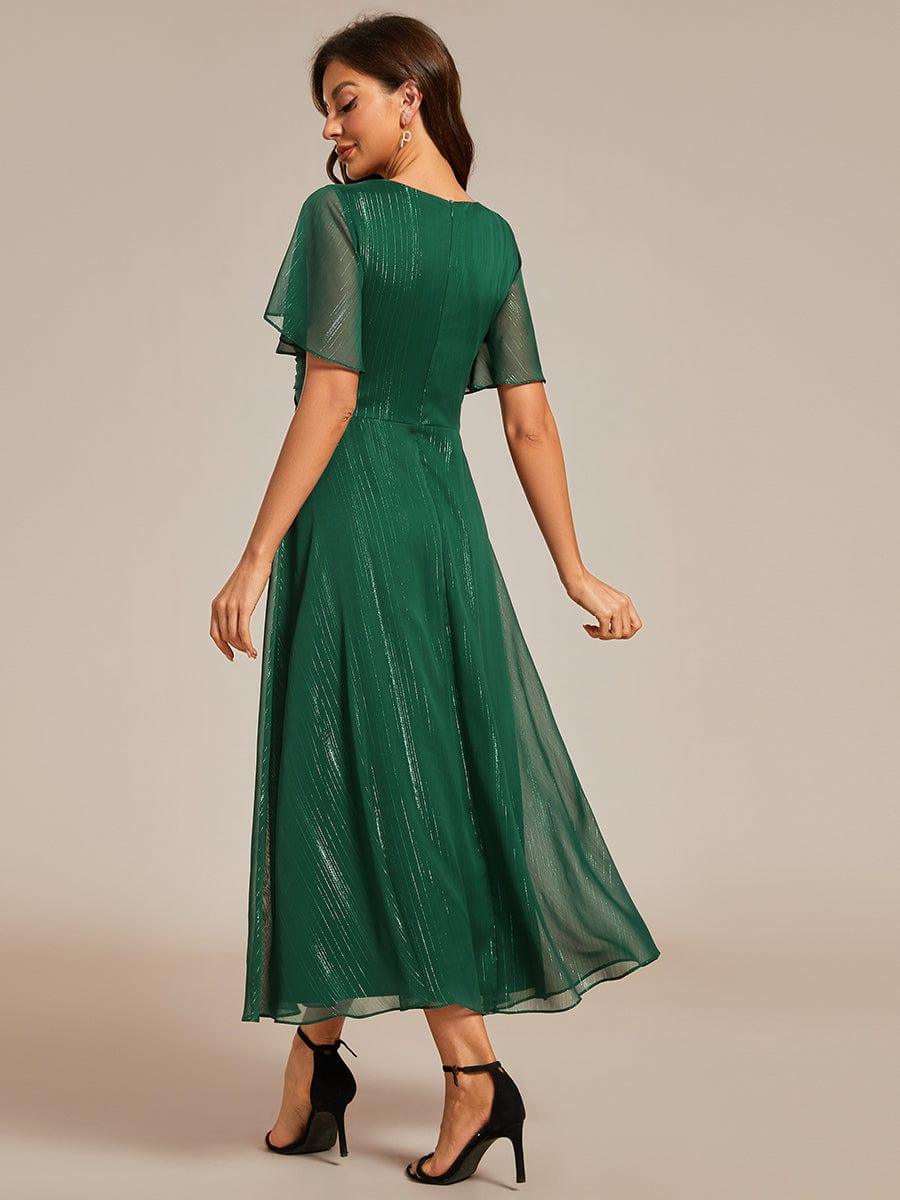 Lucille | Twist Knot A-Line Wedding Guest Dress