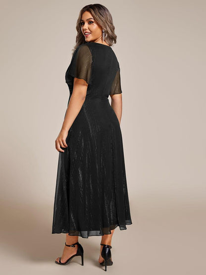 Lucille | Twist Knot A-Line Wedding Guest Dress