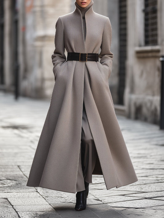 Slim Fit Belted Ladies Trench Coat - OutfitLondon