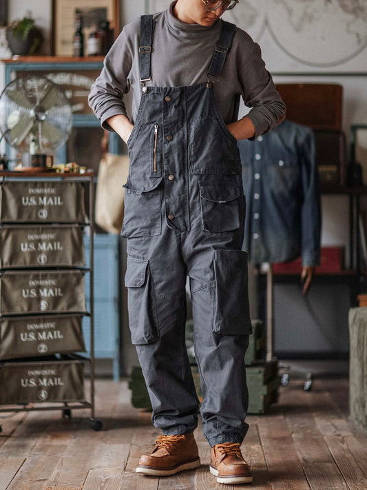 Comfy Casual Cotton Overall Pants - OutfitLondon