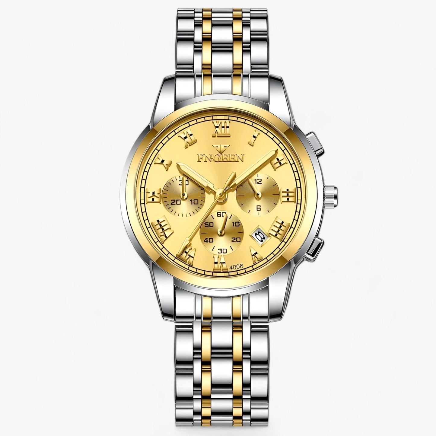 Elegant Stainless Steel Ladies Watch