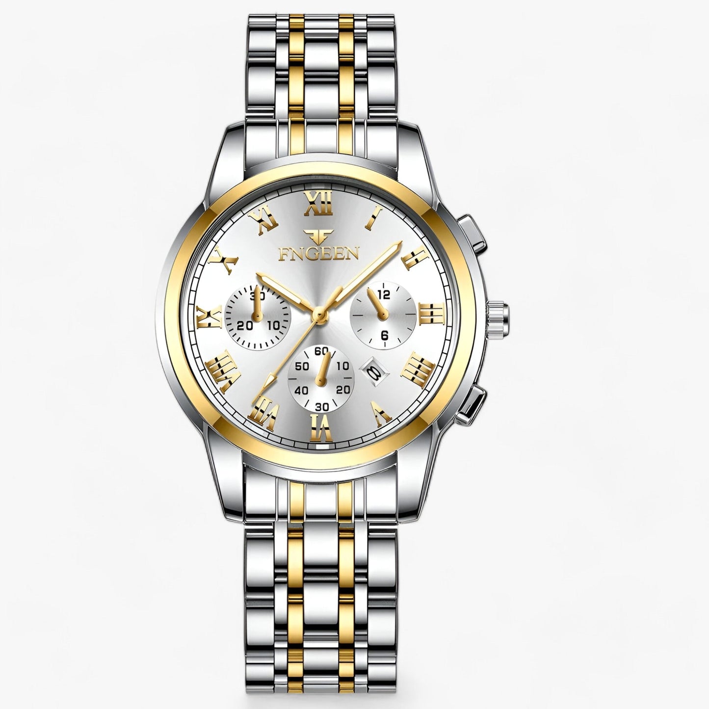 Elegant Stainless Steel Ladies Watch